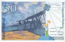 Francia 50 Francs - Saint-Exup&eacute;ry - 1993 - Letter Y - F.72.02