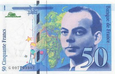 Francia 50 Francs - Saint-Exupery - 1993 - S�rie G.007