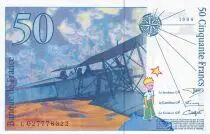 Francia 50 Francs - Saint-Exupery - 1994 - Letter C