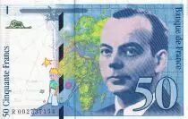 Francia 50 Francs - Saint-Exup�ry - 1994 - Letter R - AU - P.157Aa