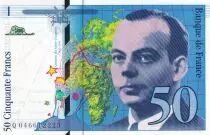 Francia 50 Francs - Saint-Exup&eacute;ry - 1996 - Letter Q - P.157