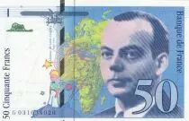 Francia 50 Francs - Saint-Exupery - 1996 - Serial G.031