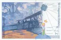 Francia 50 Francs - Saint-Exupery - 1996 - Serial V.029
