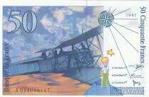 Francia 50 Francs - Saint-Exup&eacute;ry - 1997 - Serial A.034