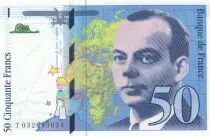 Francia 50 Francs - Saint-Exup&eacute;ry - 1997 - Serial T.032