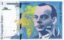 Francia 50 Francs - Saint-Exup�ry - 1999 - Letter G - UNC - P.157