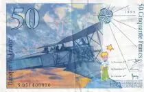 Francia 50 Francs - Saint-Exup&eacute;ry - 1999 - Letter S - P.157