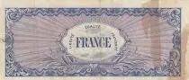 Francia 50 Francs Allied Military Currency - 1945 without Serial - VF