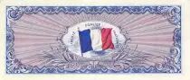 Francia 50 Francs Allied Military Currency (Flag) - 1944 No Serial - XF+