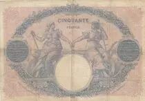 Francia 50 Francs Blue and Pink - 1901