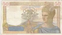 Francia 50 Francs Ceres - 13-04-1939 Serial A.10147