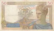 Francia 50 Francs Ceres - 28-04-1938 - Serial K.8222