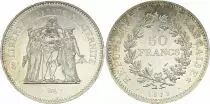 Francia 50 Francs Hercules - 1979 Silver