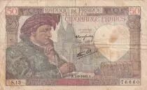Francia 50 Francs Jacques Coeur - 05-09-1940 - Serial S.13