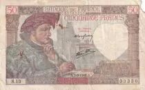 Francia 50 Francs Jacques Coeur - 05-09-1940 - Serial S.13