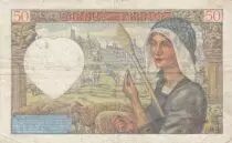 Francia 50 Francs Jacques Coeur - 05-12-1940 Serial N.27 - F