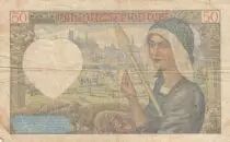 Francia 50 Francs Jacques Coeur - 11-09-1941 - Serial L.116