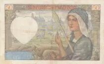 Francia 50 Francs Jacques Coeur - 13-02-1941 Serial F.40 - F+