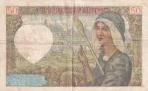 Francia 50 Francs Jacques Coeur - 13-03-1941 - Serial M.46 - P.93