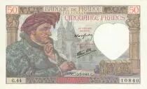 Francia 50 Francs Jacques Coeur - 13-03-1941 Serial G.44 - XF