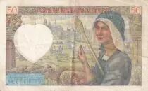 Francia 50 Francs Jacques Coeur - 13-03-1941 Serial J.48 - TTB