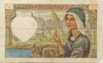 Francia 50 Francs Jacques Coeur - 13-06-1940 Serial S.9 - VF