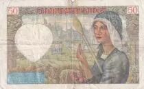 Francia 50 Francs Jacques Coeur - 13-06-1940 Serial U.9 - F+