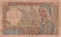 Francia 50 Francs Jacques Coeur - 13.06.1940 -  Serial S.4