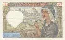 Francia 50 Francs Jacques Coeur - 15-05-1941 Serial T.80 - VF