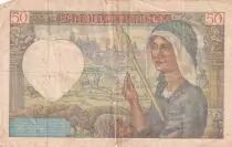 Francia 50 Francs Jacques Coeur - 15.05.1941 -  Serial H.84