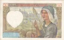 Francia 50 Francs Jacques Coeur - 17-04-1941 - Serial O.57 - P.93