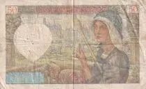 Francia 50 Francs Jacques Coeur - 17-07-1941- Serial B.94 - VG to F - P.93