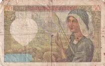 Francia 50 Francs Jacques Coeur - 23-01-1941 - Serial L.28 - P.93