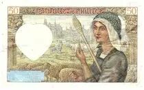 Francia 50 Francs Jacques Coeur - 24-04-1941 - Serial E.68-77551- F.19.09