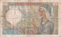 Francia 50 Francs Jacques Coeur - 26-09-1940 - Serial C.22 - F - P.93