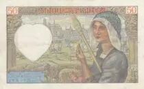 Francia 50 Francs Jacques Coeur - 26-09-1940 - Serial Z.22 - VF