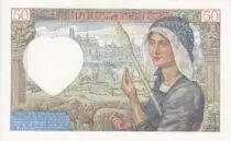 Francia 50 Francs Jacques Coeur - 26-09-1940 Serial E.19