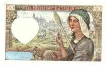 Francia 50 Francs Jacques Coeur - Various years (1940-1942) - Various Serial - Fay.19