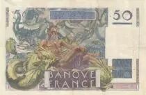 Francia 50 Francs Le Verrier - 12-06-1947 - Serial D.45