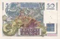 Francia 50 Francs Le Verrier - 12-06-1947 - Serial X.63