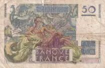 Francia 50 Francs Le Verrier - 12.06.1947 - Serial Y.63