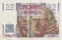 Francia 50 Francs Le Verrier - 17-02-1949 - Serial S.120