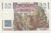 Francia 50 Francs Le Verrier - 17-02-1949 - Serial S.120