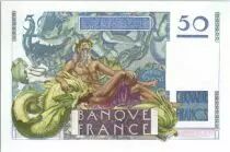 Francia 50 Francs Le Verrier - 1946 - Z.33