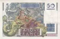 Francia 50 Francs Leverrier - 03-10-1946 - Serial U.42