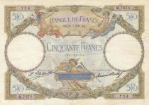 Francia 50 Francs LO Merson - 19-03-1931 - Series M.7870 - 734