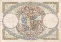 Francia 50 Francs Luc Olivier Merson - 18-05-1929 - Serial T.4117 - Fay.15.03
