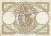 Francia 50 Francs Luc Olivier Merson modified - 08-09-1932 - Serial M.10951