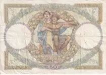 Francia 50 Francs Luc Olivier Merson modified - 13-11-1930- Serial T.4117 - Fay.16.02