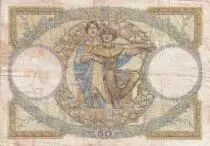 Francia 50 Francs Luc Olivier Merson modified - 31-12-1931 - Serial V.9552 - Fay.16.02